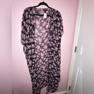 Forever 21 Floral Shawl/Kimono